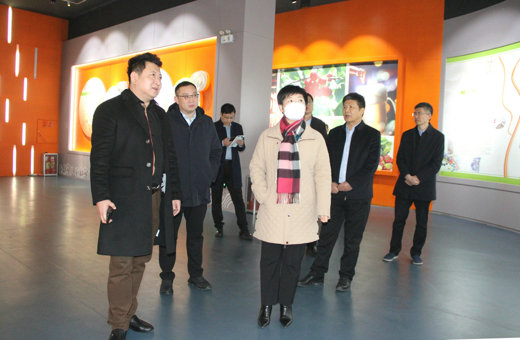 日照市副市長張金梅來潔晶集團(tuán)調(diào)研